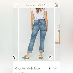 Oliver Logan Crosby Jeans Size 33